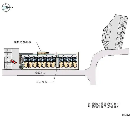 ★手数料０円★福岡市東区多々良２丁目 月極駐車場